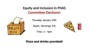 Equity and Inclusion Committee Elections